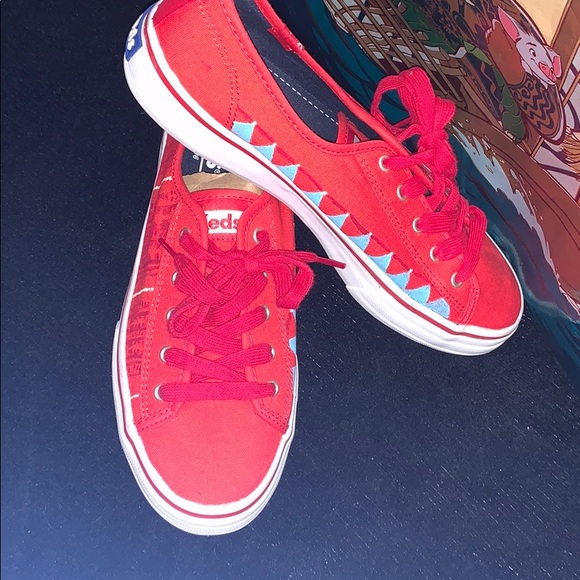 FREE GIFT W/ Moana-Inspired Hand-Painted Keds - Picture 2 of 5